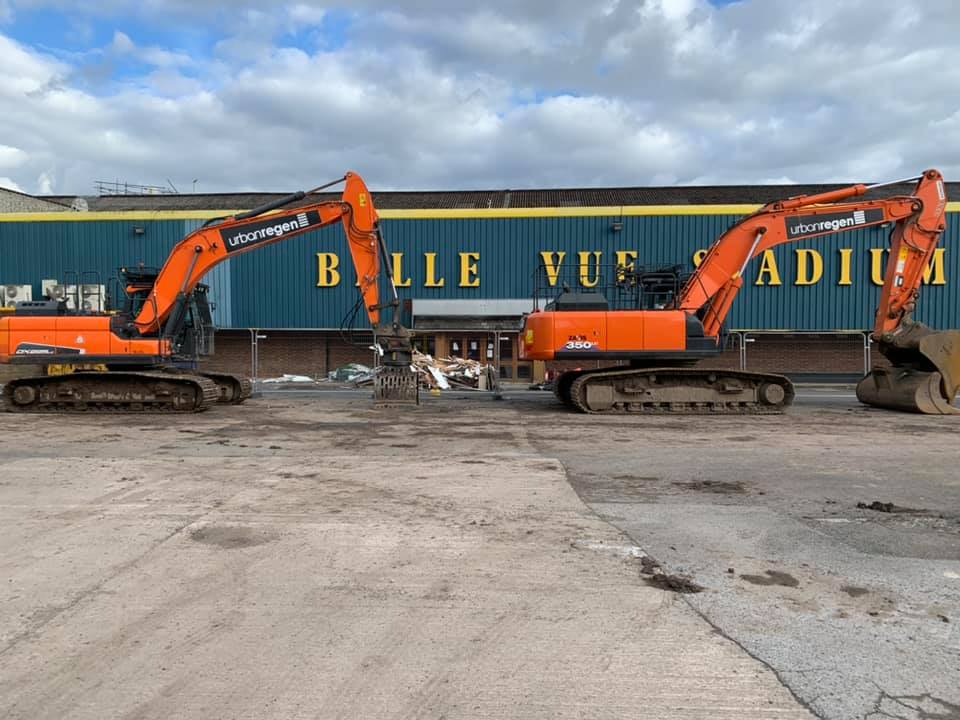 Belle Vue Greyhound Stadium, closed in 2020