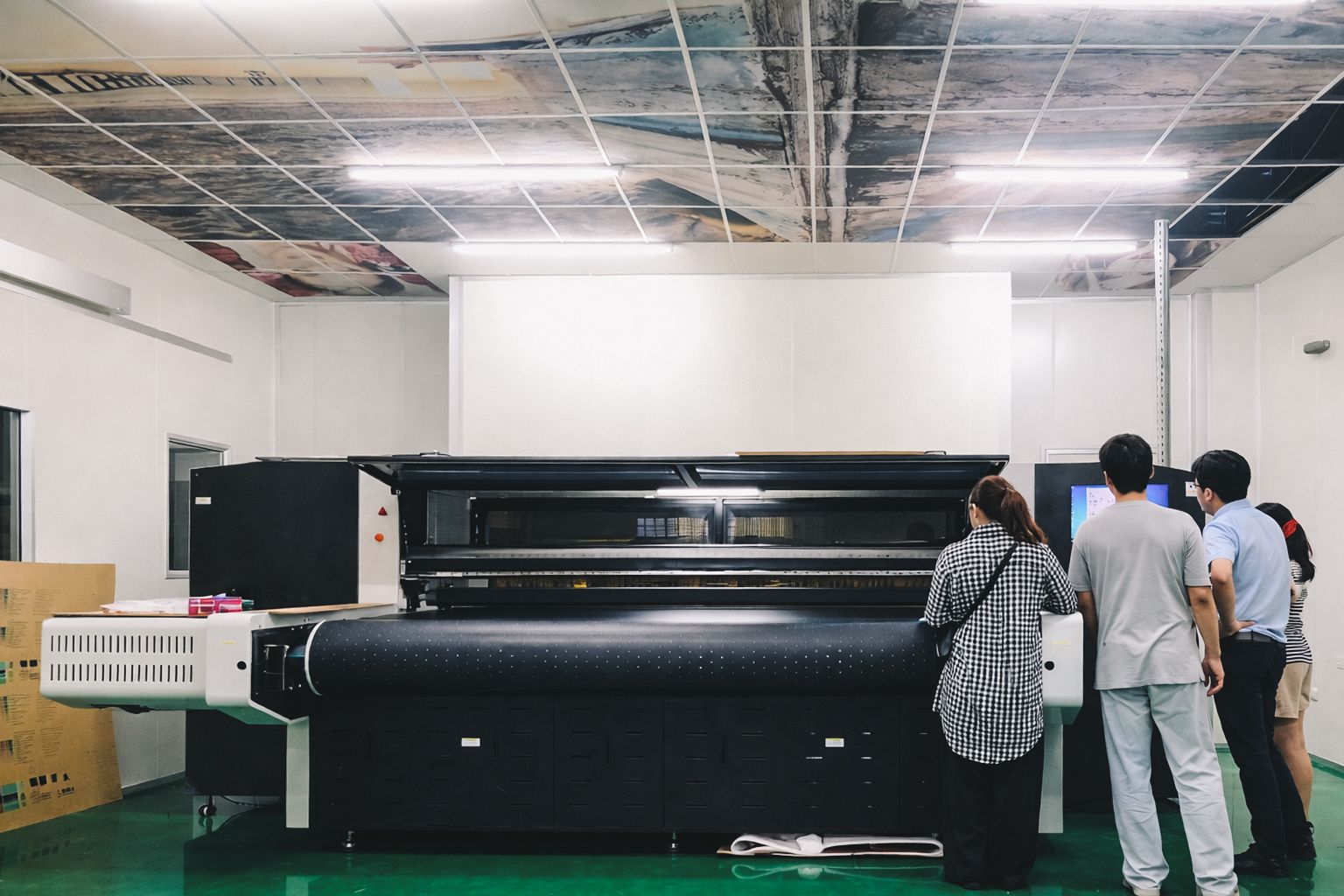 皓澤工程-印刷設備無塵室工程-大型印刷設備潔淨生產空間施工案例