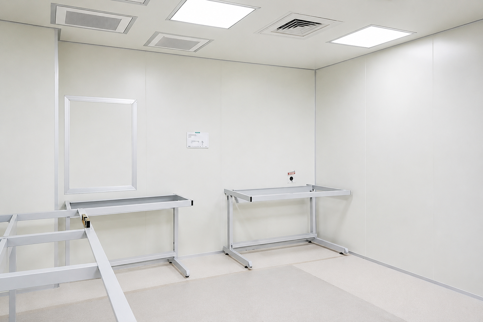 皓澤工程-台大水森館實驗室隔間工程-抗菌岩棉隔間完工