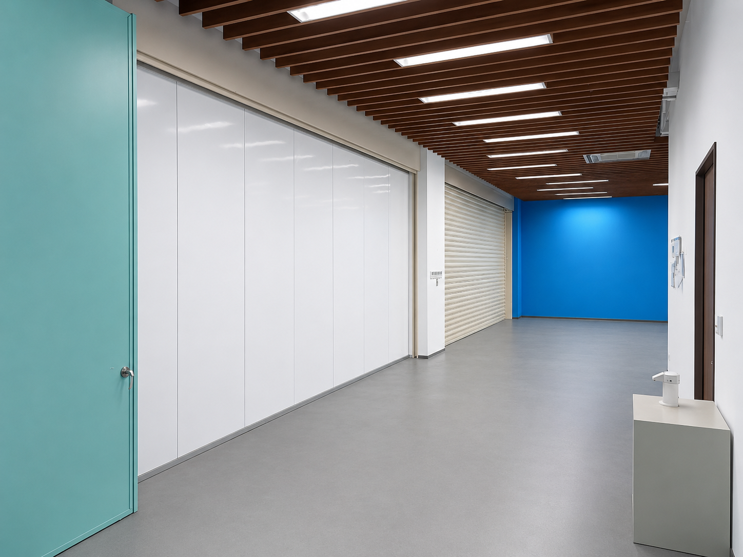 皓澤工程-台達電子 Delta|科技廠庫板拆除重建工程-企業走道完工施工案例