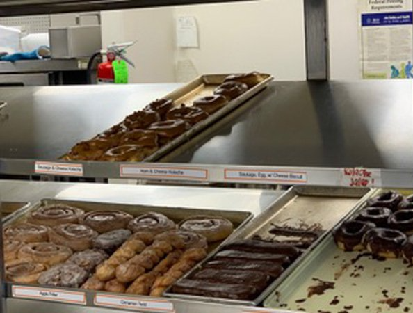 Donut shop selection
