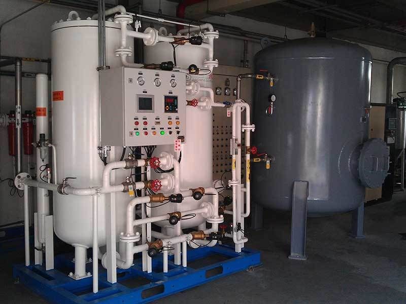 A photo of IGS nitrogen generator model NS-150/100.