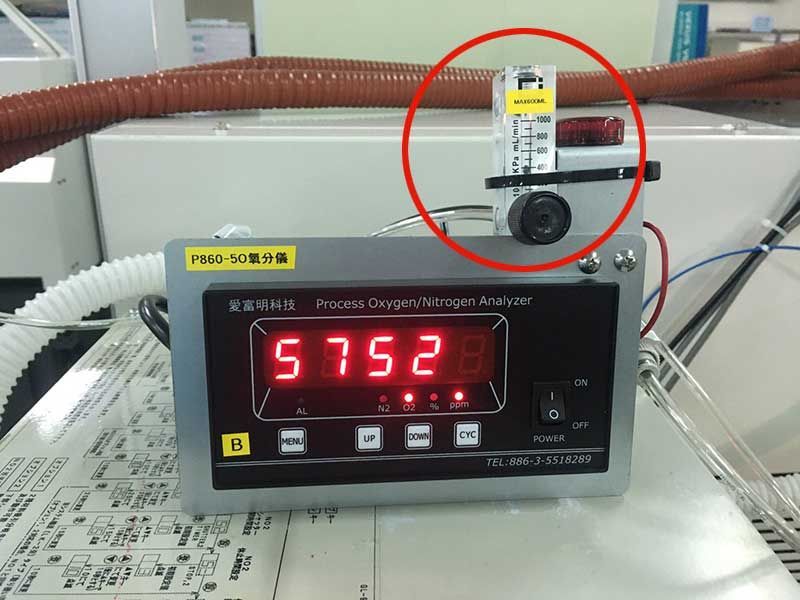 A digital device with the number 5752 on it
