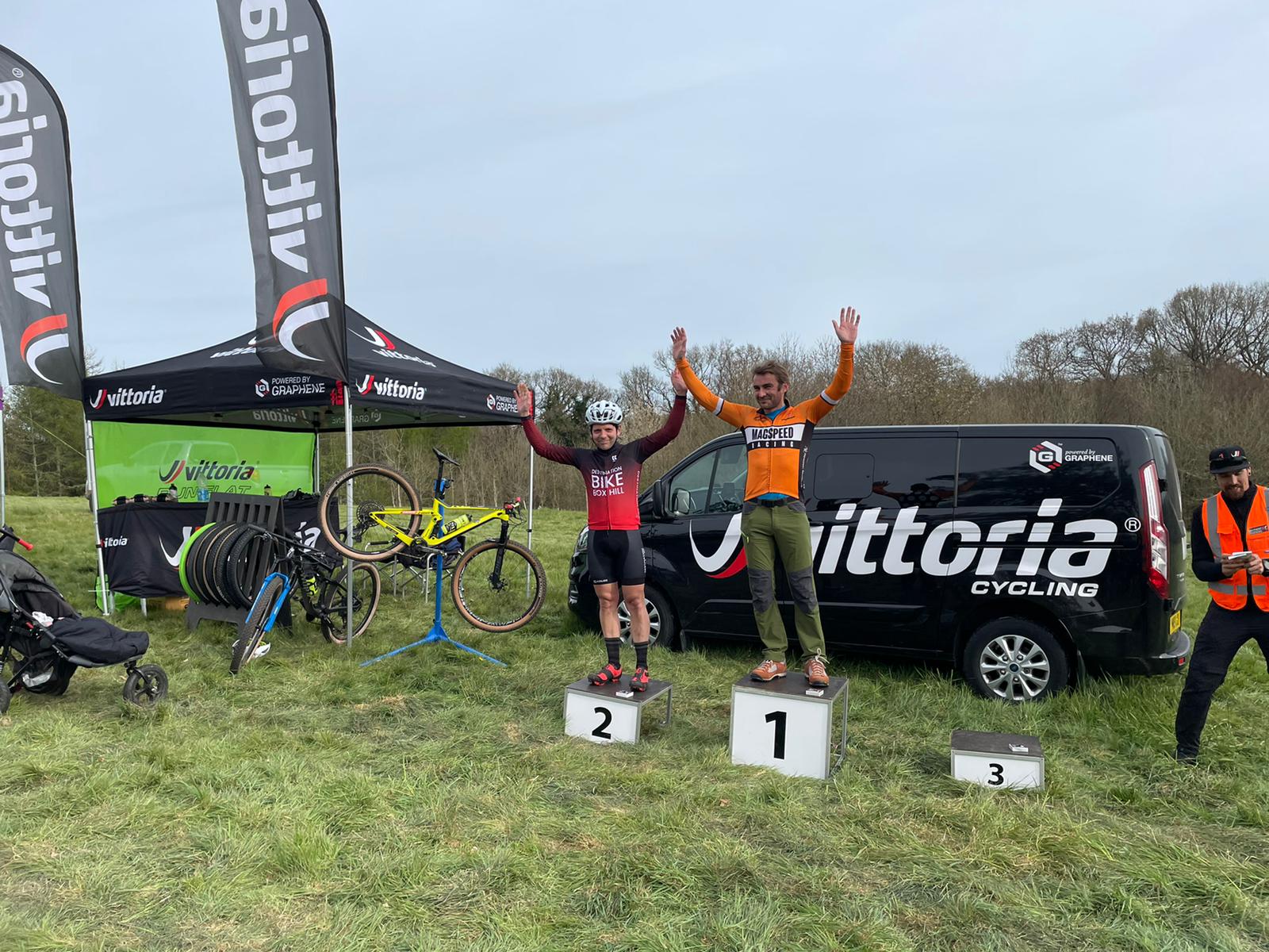 race podium