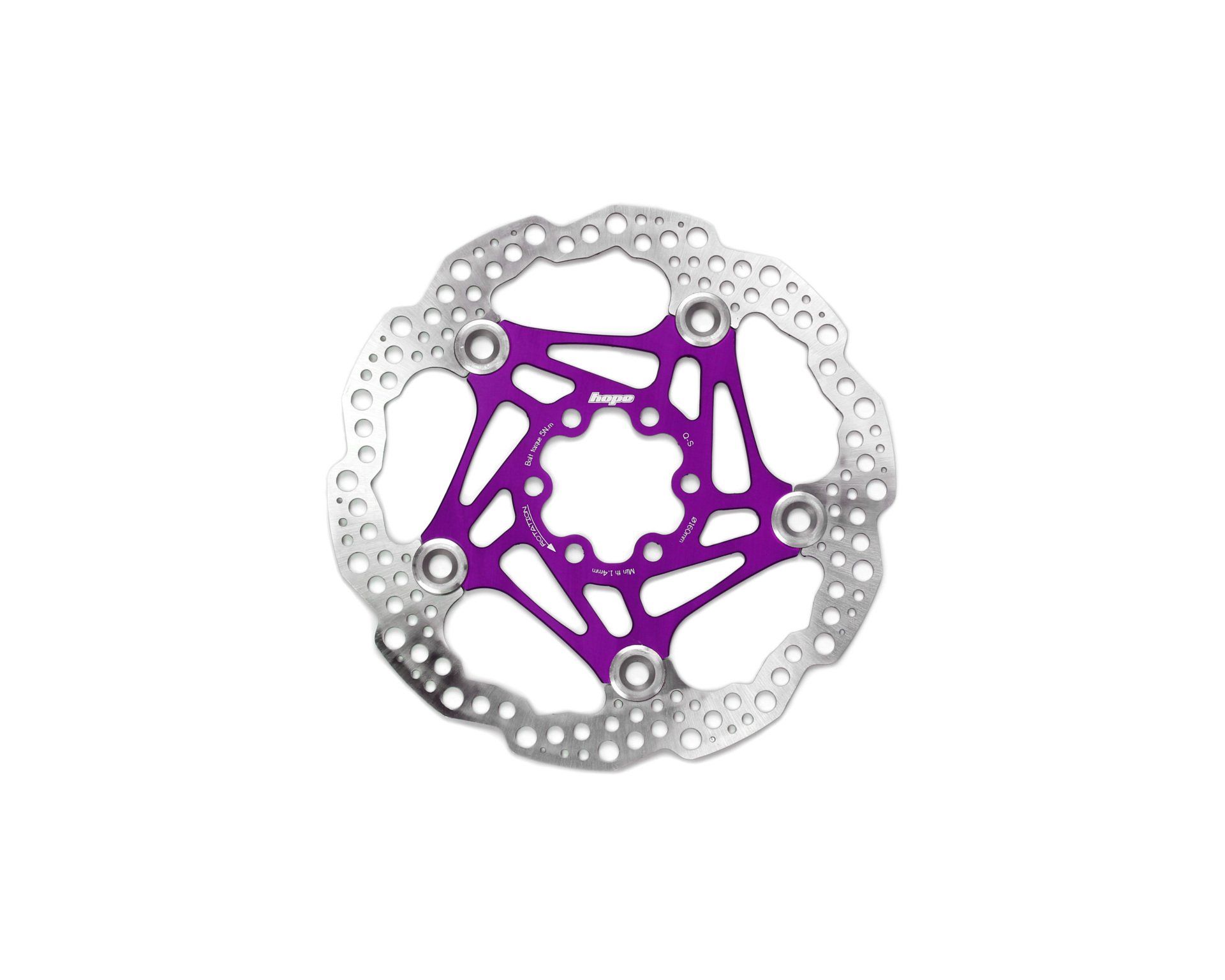 Hope Universal - 6 Bolt - Floating - Purple Disc