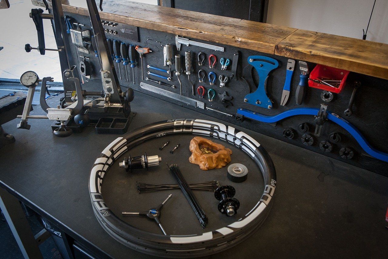 Bicycle Wheelbuilding station