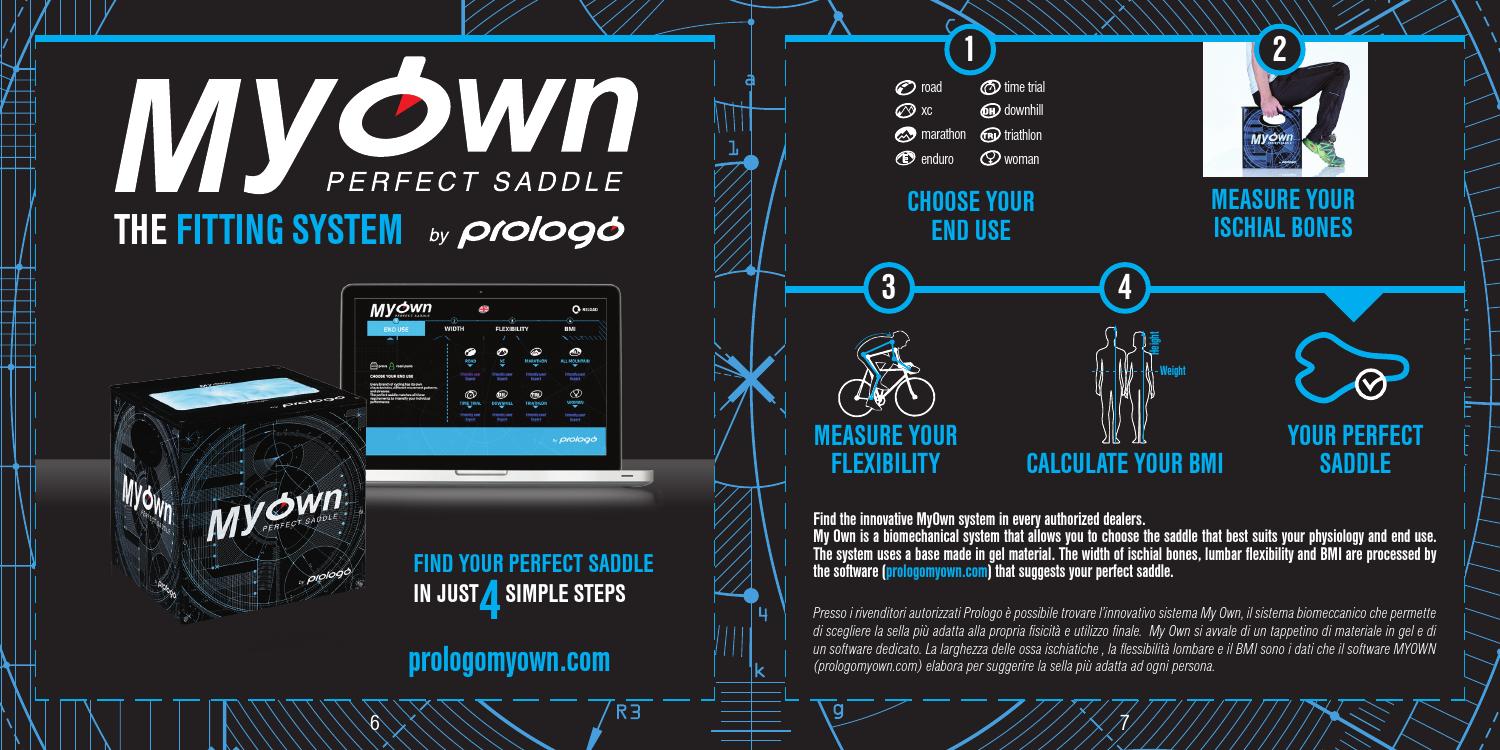 My Own Pro Logo Saddle Fit Instructions