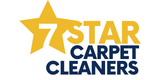 7 Star Carpet Cleaners logo in yellow and navy blue