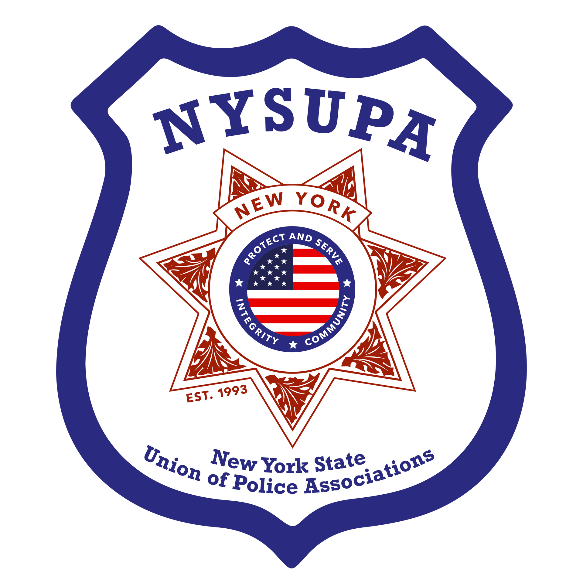 Nysupa new york state union of police associations logo