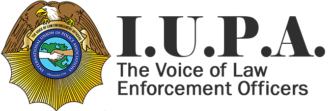 The logo for i.u.p.a. the voice of law enforcement officers