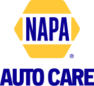 NAPA Auto Care logo in blue and yellow with hexagon emblem | Polar Bear Auto Care