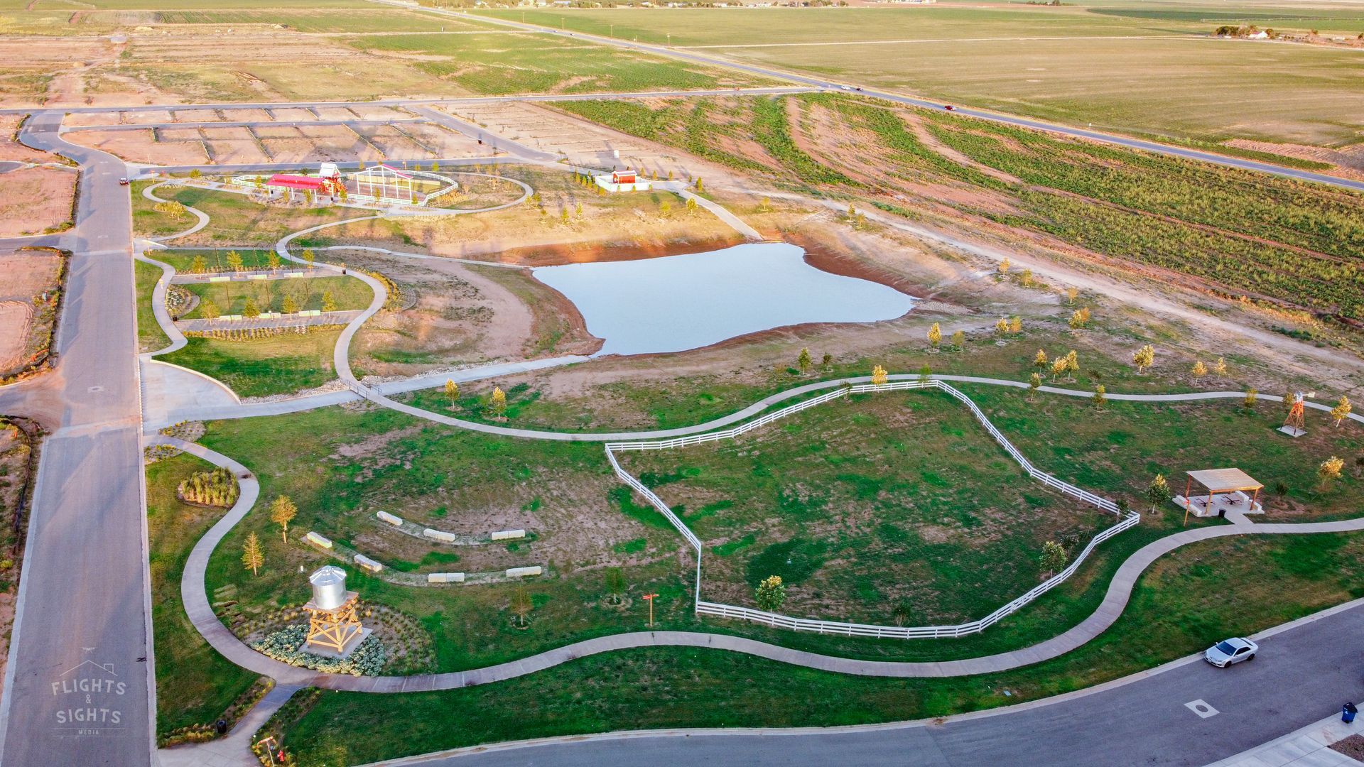 arial view of suburb 3