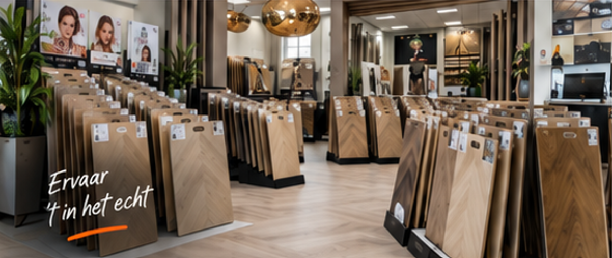 Ervaar het in het echt: vloercollectie in de showroom van MGM Vloeren