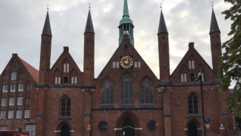 Heiligen Geist Hospital Lübeck vom Koberg aus gesehen