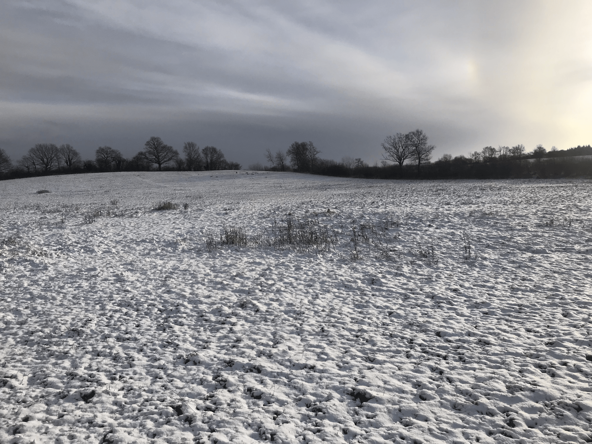 Winterlandschaft in Luschendorf ©Monteurzimmer Lübeck Haus Frase