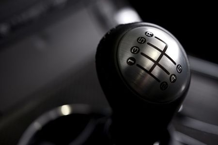 Close Up Gear Stick Automatic Transmission In Car — Tamworth Manual Transmission Factory In Taminda, NSW