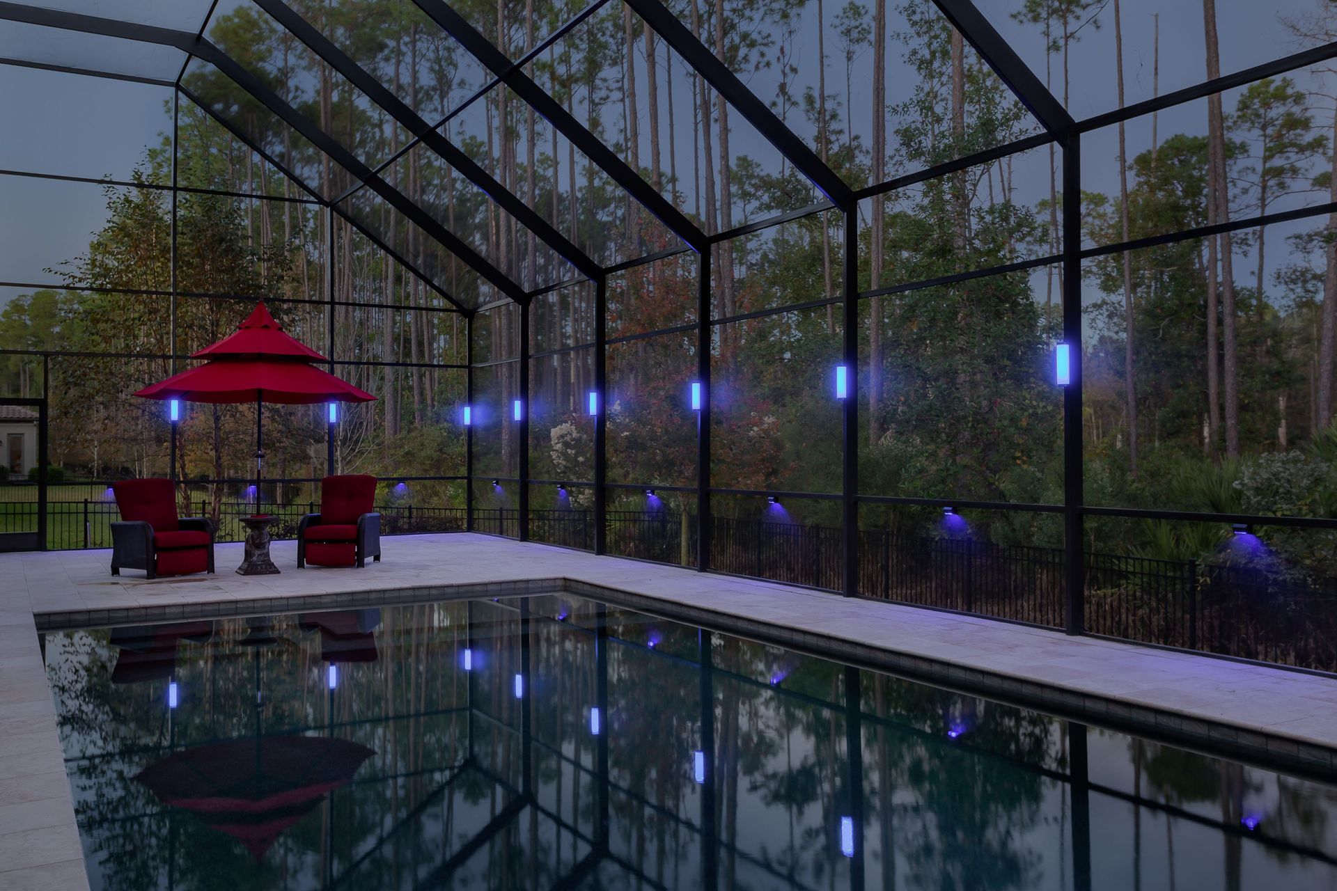 Pool Enclosure Lighting Jacksonville, FL SEL