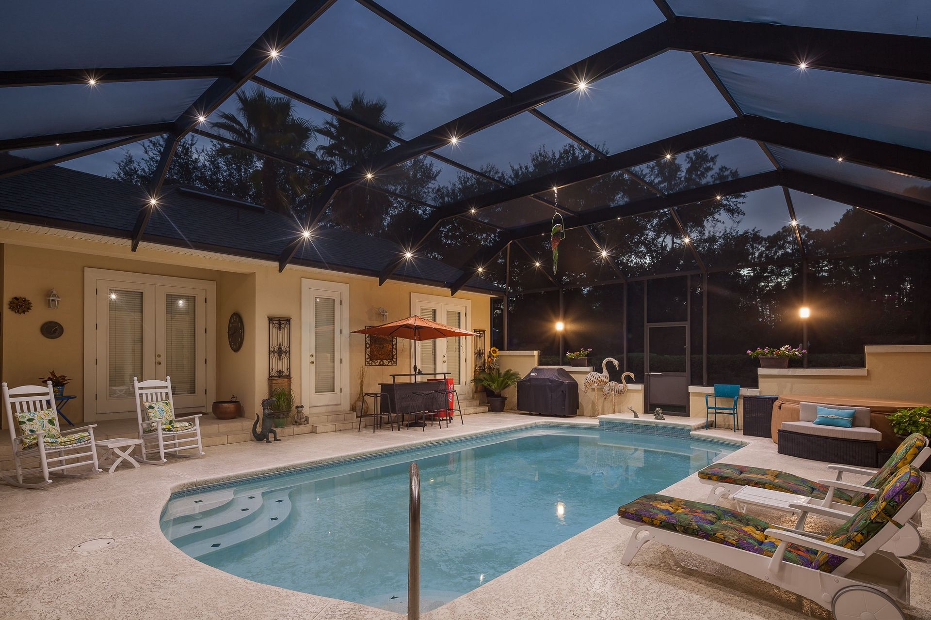 Pool Enclosure Lighting Jacksonville, FL SEL