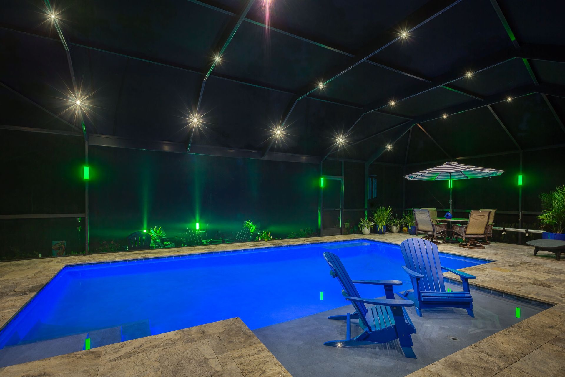 Pool Enclosure Lighting Jacksonville, FL SEL