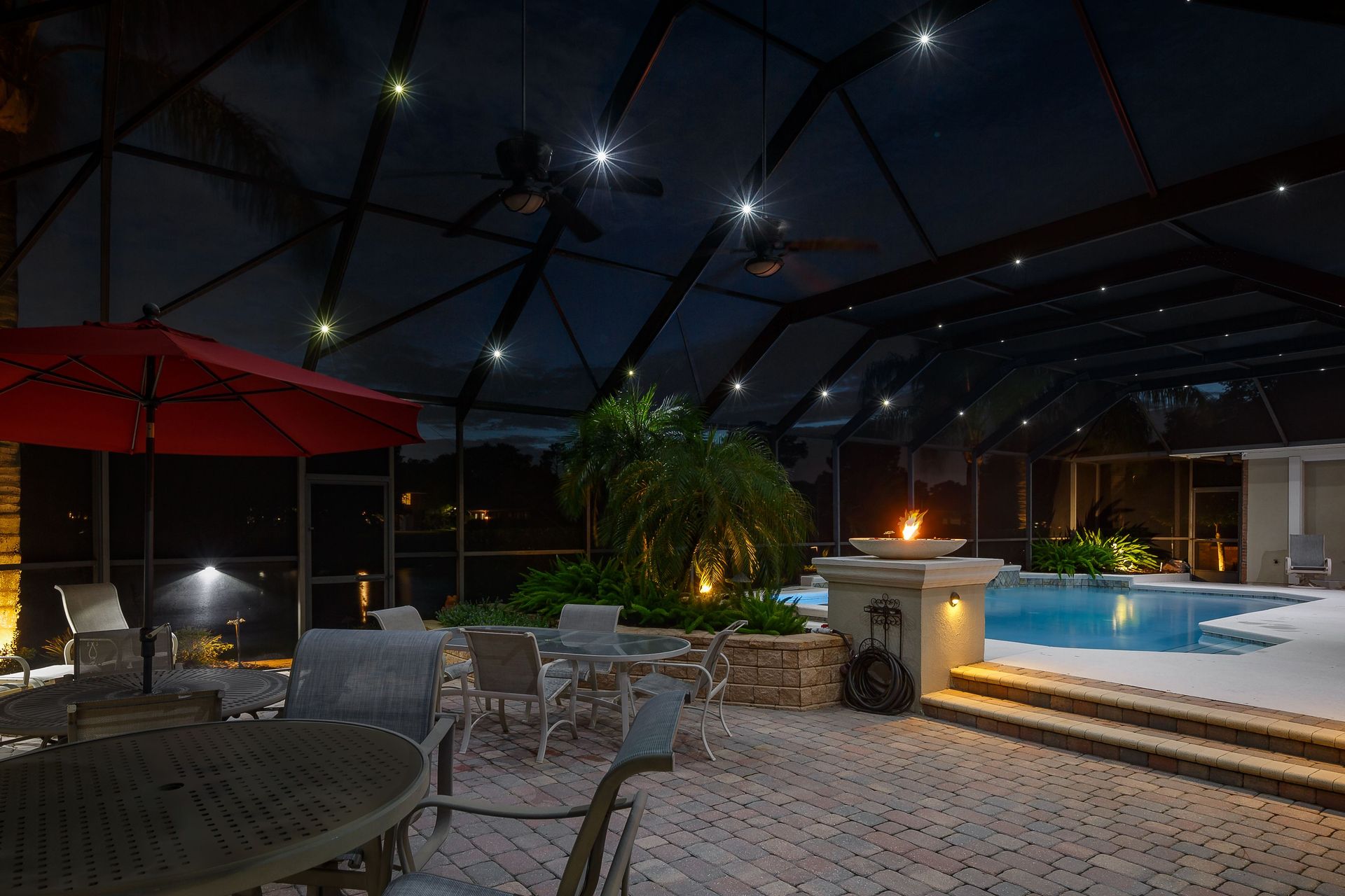 Pool Enclosure Lighting Jacksonville, FL SEL