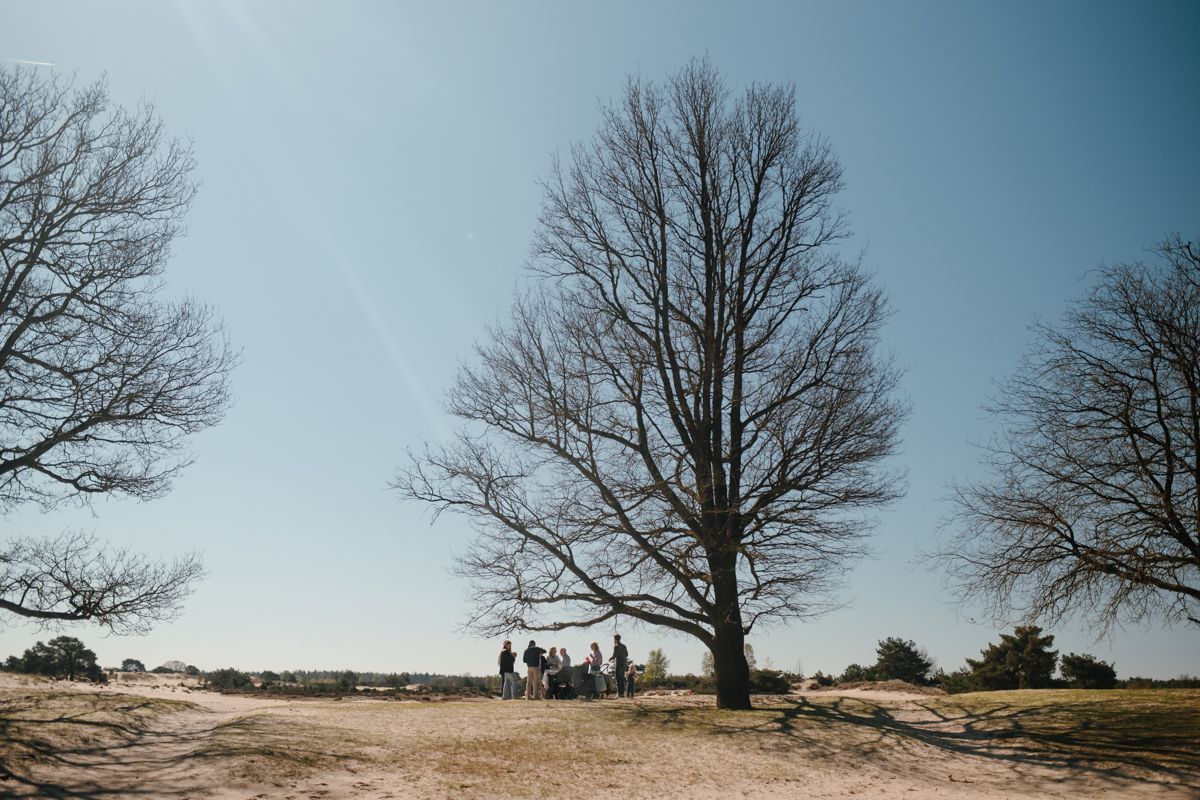 Familieshoot in de natuur van Appelscha