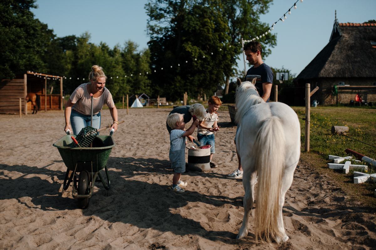 Fotoshoot bij gezin thuis