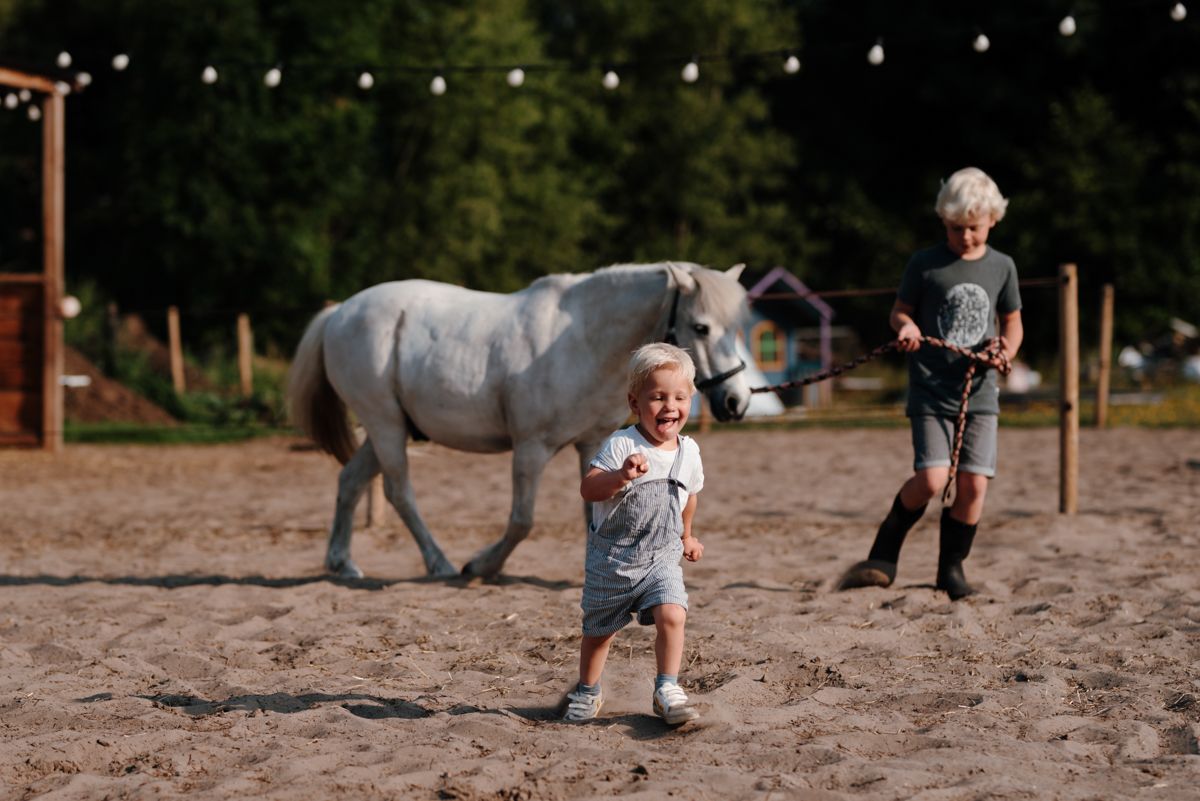 Fotoshoot bij gezin thuis