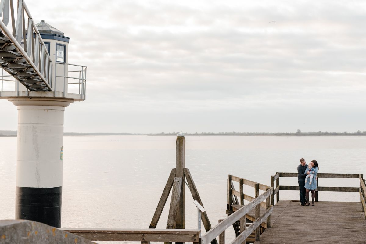 Fotoshoot in Esonstad bij de vuurtoren