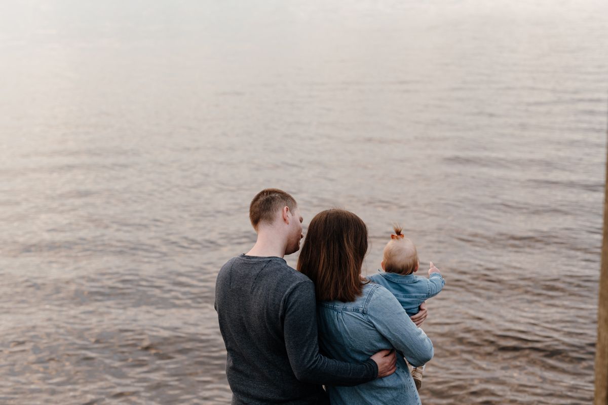 Fotoshoot in Esonstad, bij het water