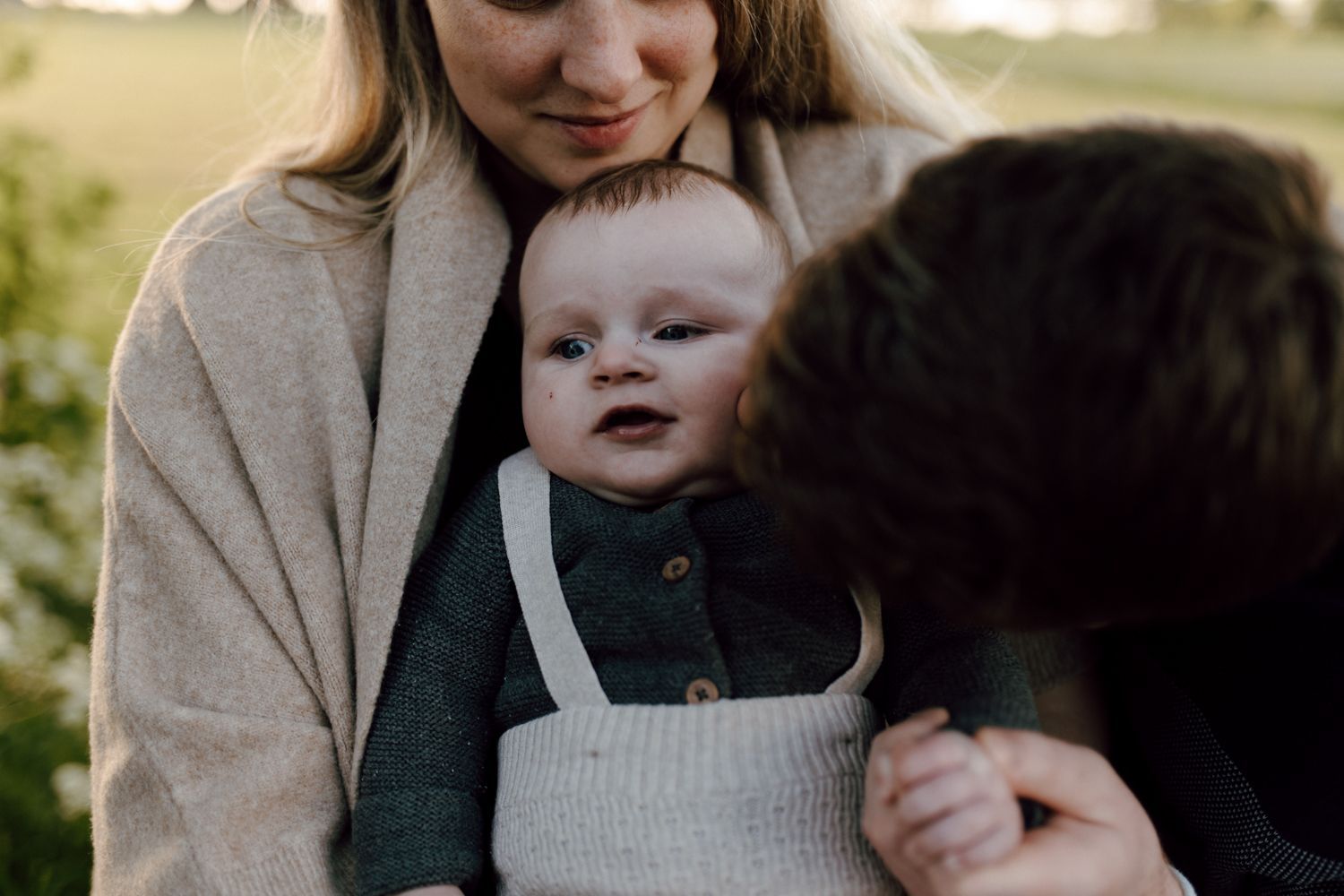 Fotoshoot in het voorjaar