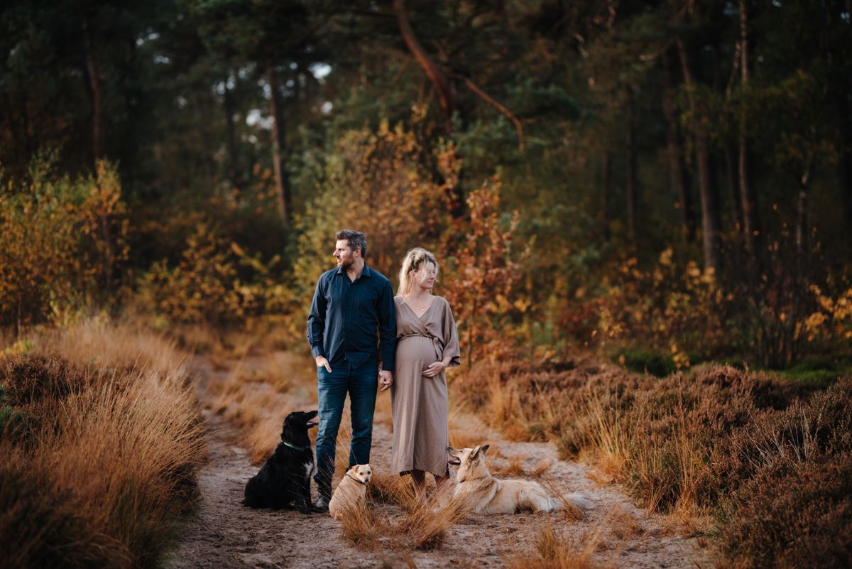 Fotoshoot met hond