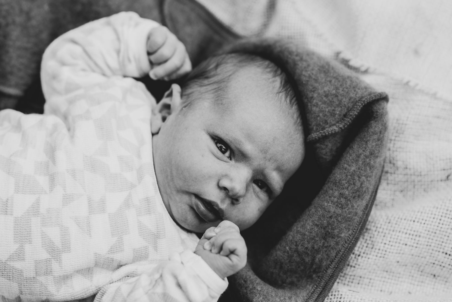 Newbornshoot buiten
