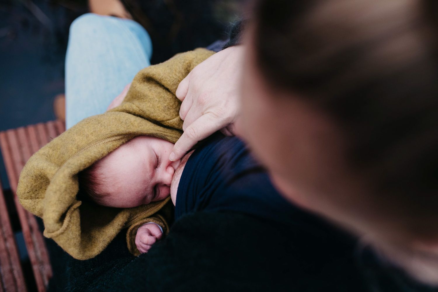 Newbornshoot buiten