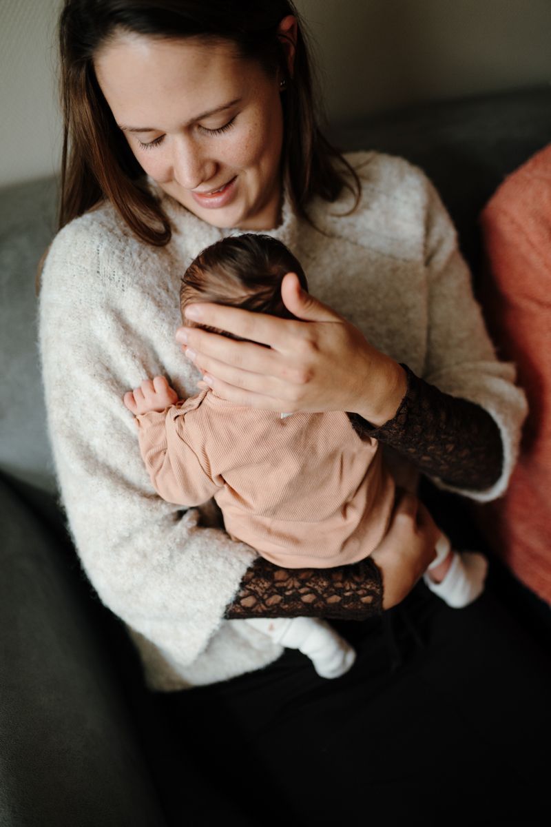 Newbornshoot en vier generatie foto’s 