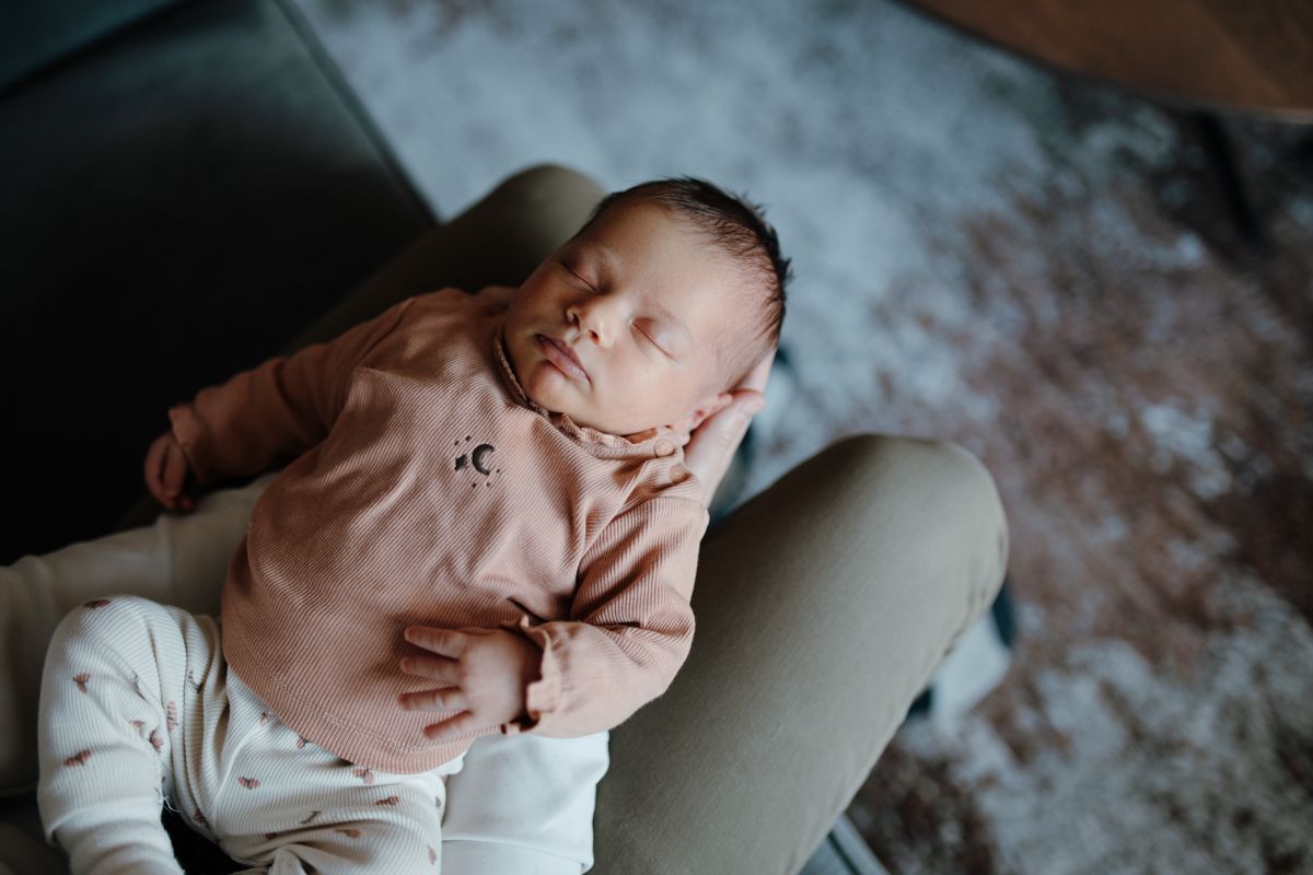 Newbornshoot en vier generatie foto’s 