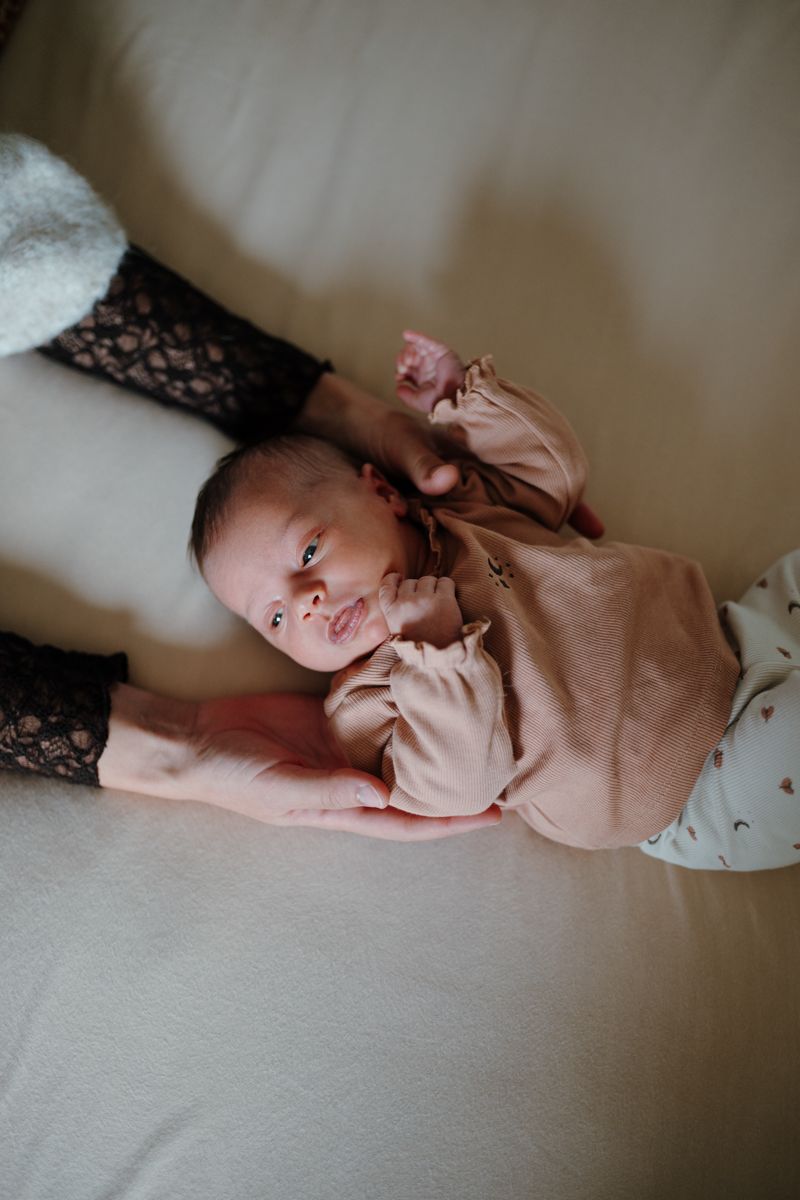 Newbornshoot en vier generatie foto’s 