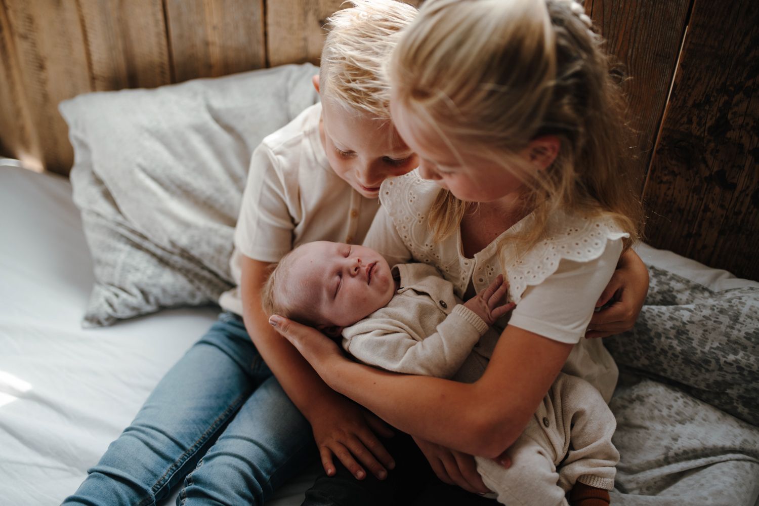 Newbornshoot met gezin
