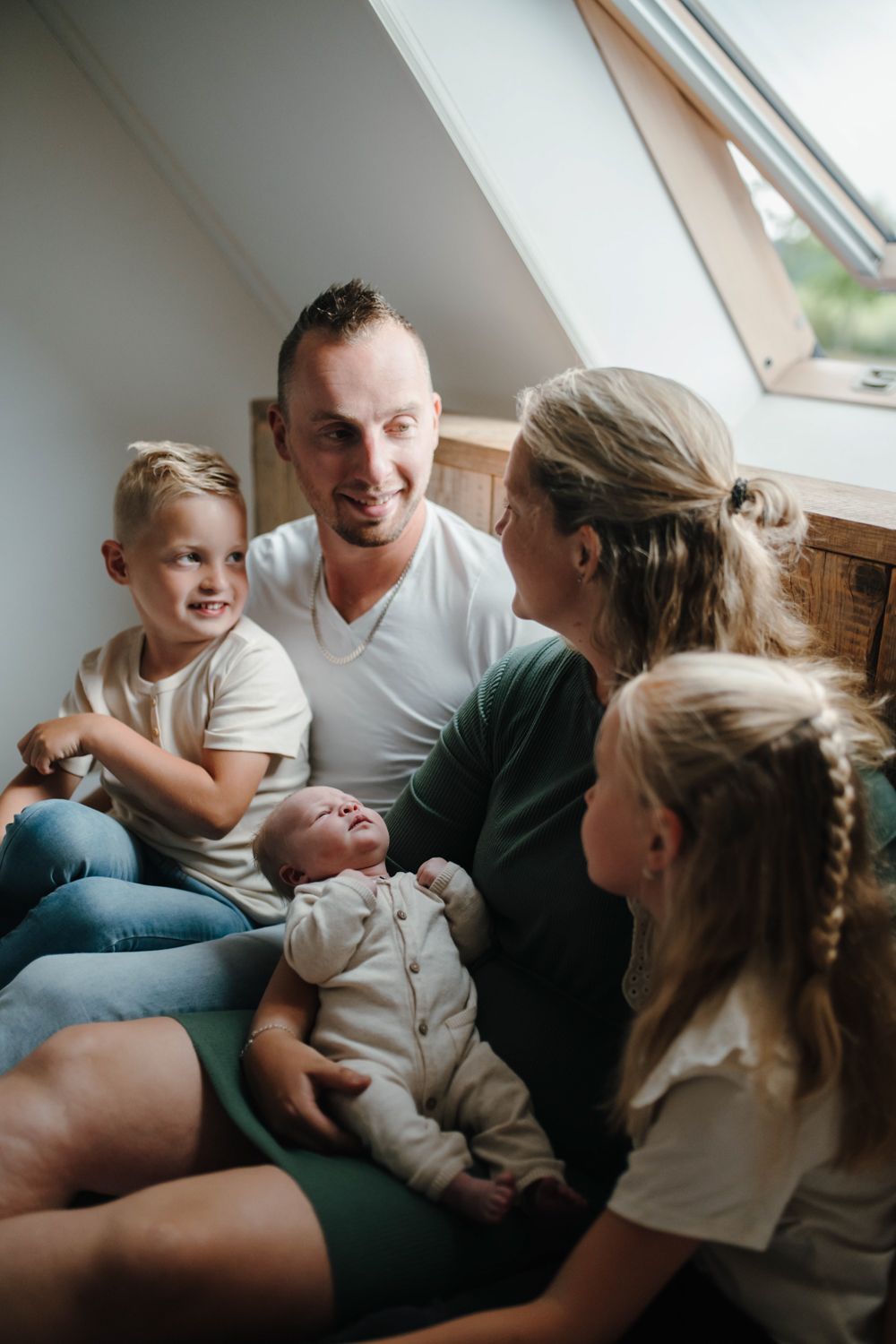 Newbornshoot met gezin