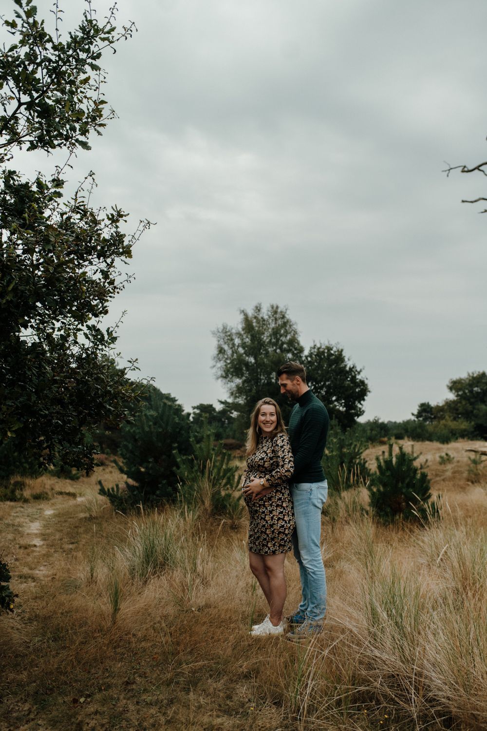 Zwangerschapsshoot Friesland Appelscha