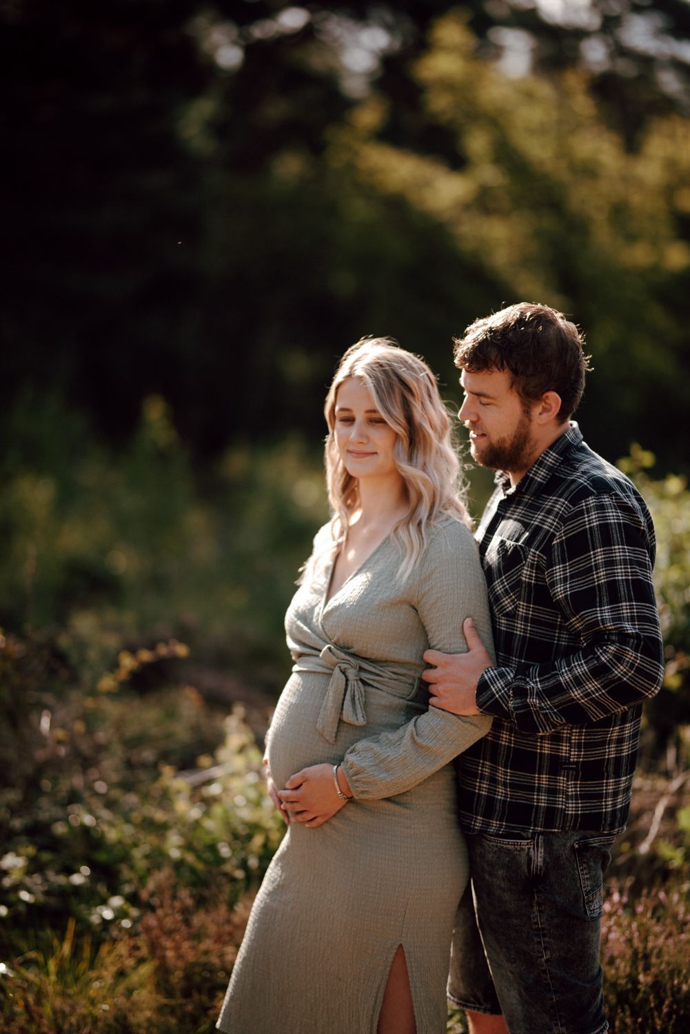 Zwangerschapsshoot buiten