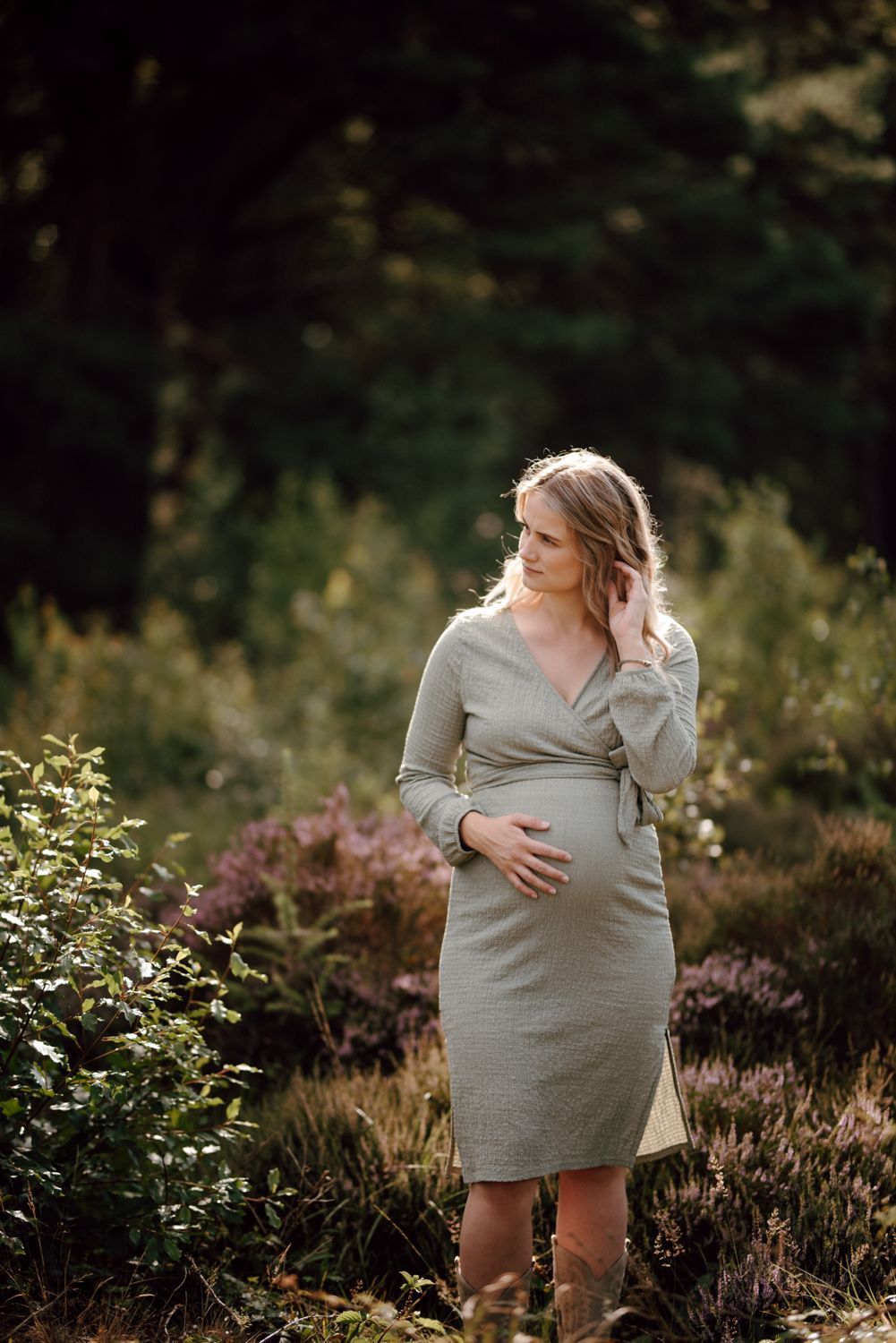 Zwangerschapsshoot buiten