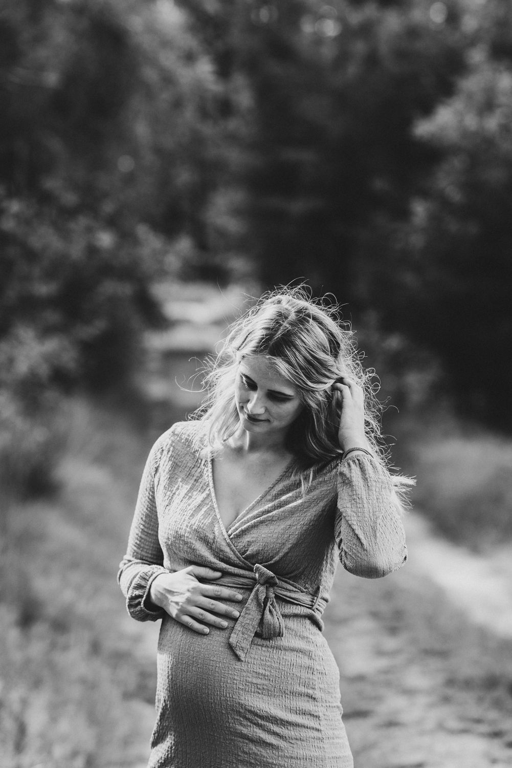 Zwangerschapsshoot buiten
