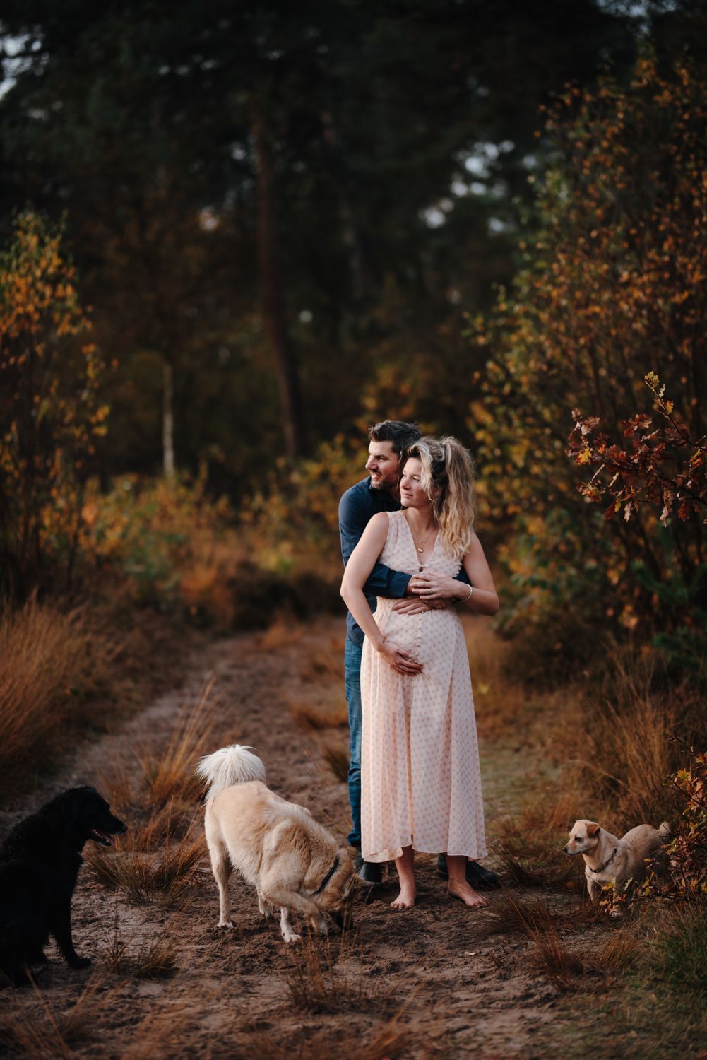 Zwangerschapsshoot in de herfst