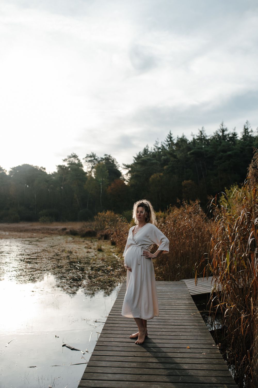 Zwangerschapsshoot in de herfst