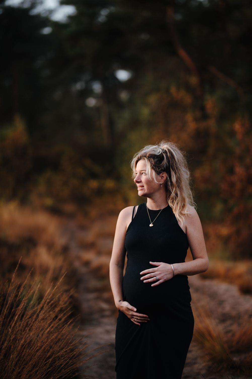 Zwangerschapsshoot in de herfst