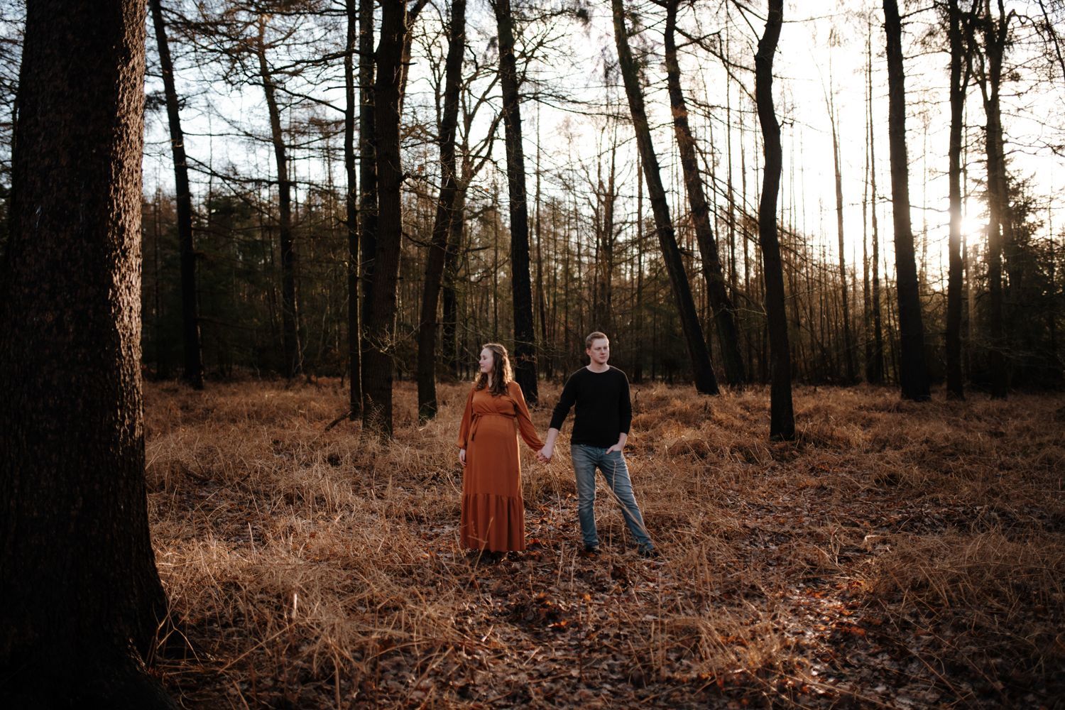 Zwangerschapsshoot in januari