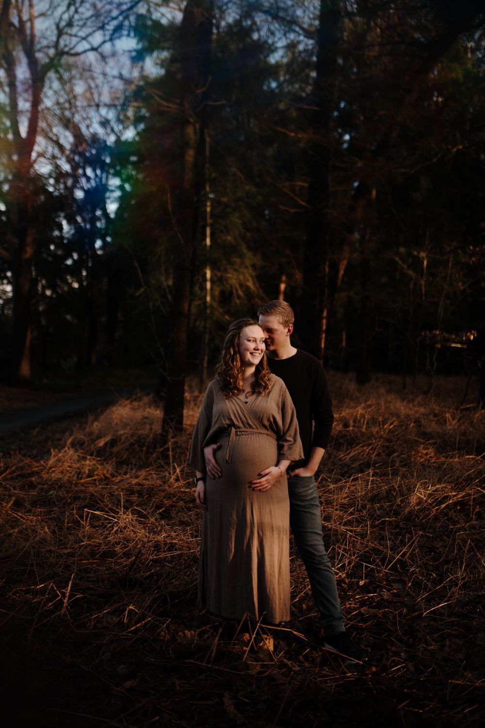 Zwangerschapsshoot in januari