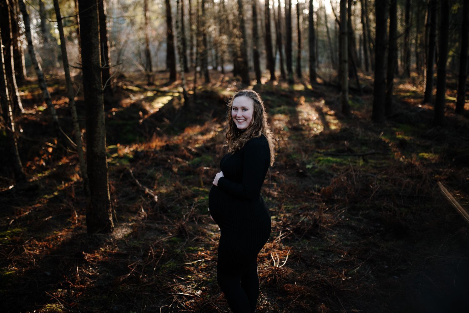 Zwangerschapsshoot in januari