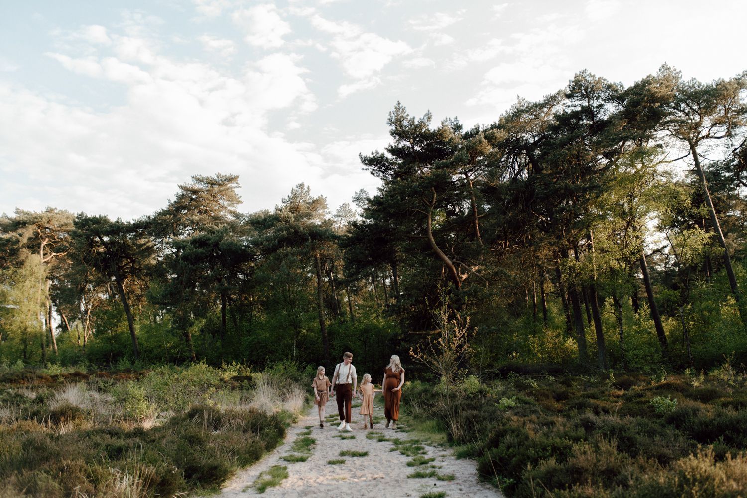 Zwangerschapsshoot met gezin Zwangerschapsshoot met gezin