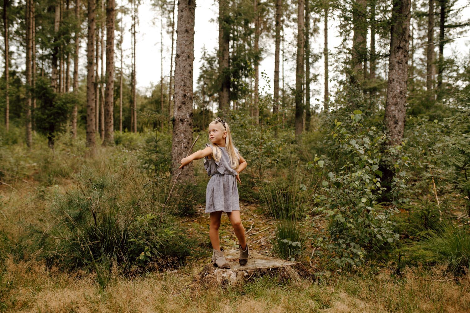 Zwangerschapsshoot met kinderen